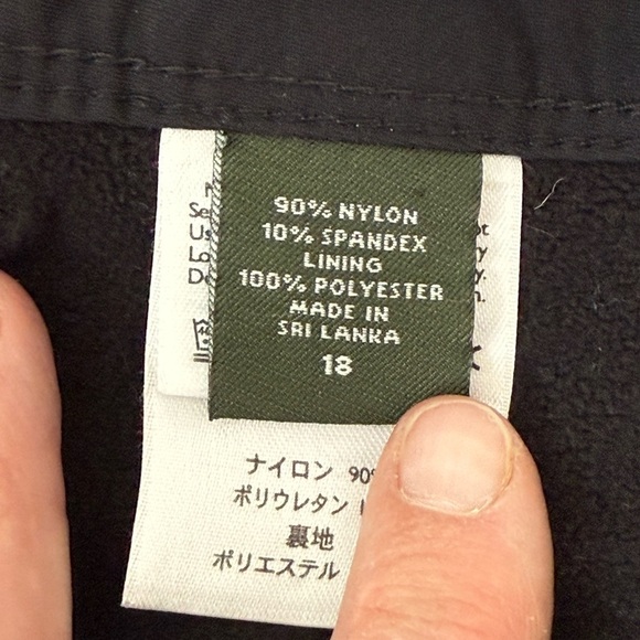 Eddie Bauer Women's 2.0 Polar Fleece-Lined Utility Work Pants Sz 18 - Picture 9 of 10